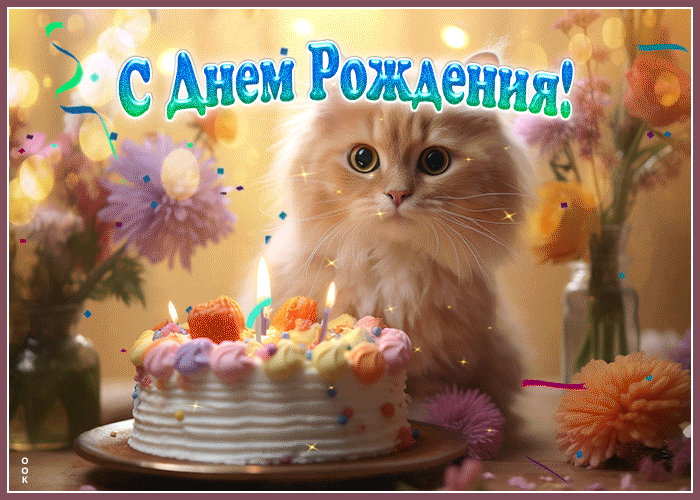 Красивые гифки с Днем рождения женщине. Гифки с Днем рождения женщине прикольные