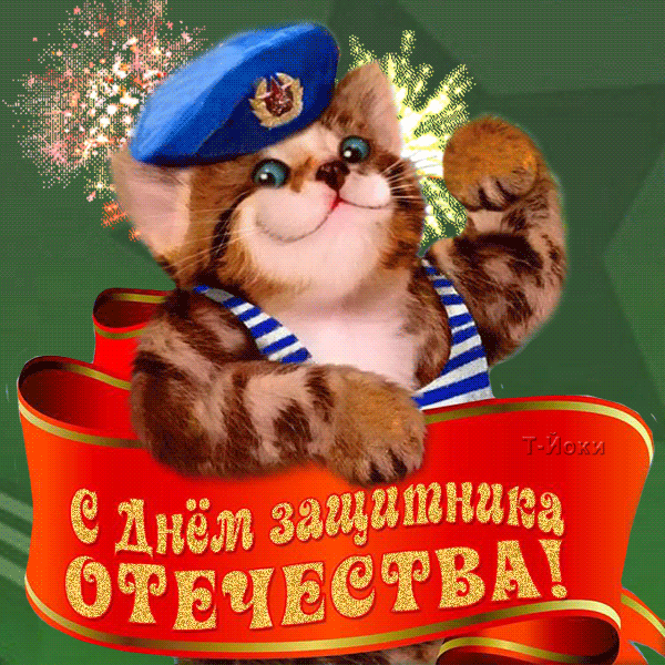 Гифки на 23 февраля на День защитника Отечества. Гифки с 23 февраля красивые и прикольные