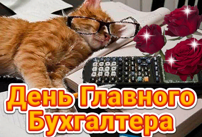 Картинки с Днем главного бухгалтера . Гифки с Днем главного бухгалтера