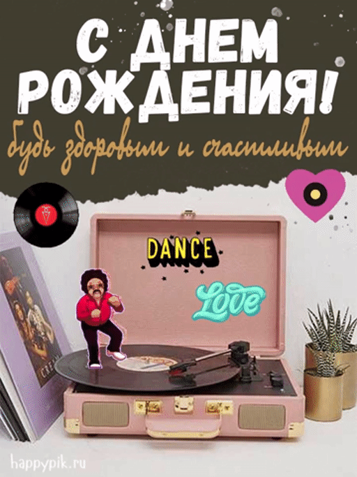 Картинки с Днем рождения мужчине. Анимированные картинки с Днем рождения для мужчины