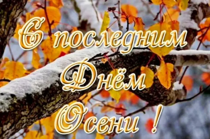 Картинки с последним днем осени. Картинки " С последним днем осени" 2024