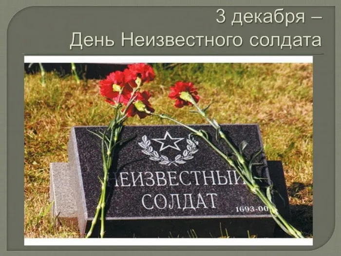 Картинки и открытки с Днем Неизвестного Солдата. Красивые картинки с Днём Неизвестного Солдата