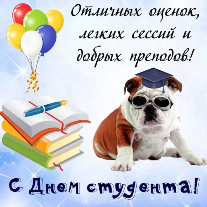 Прикольные Картинки с Днем Студента . С Днем Студента - картинки с пожеланиями