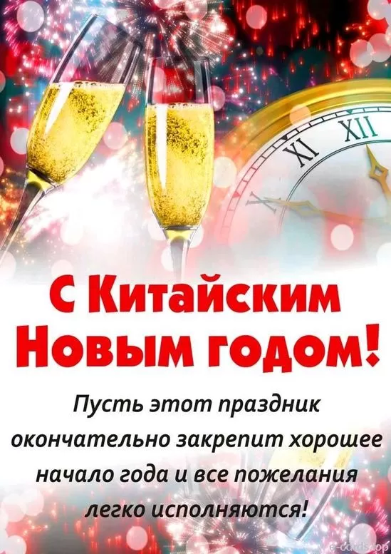 Картинки с Китайским Новым годом 2025. Красивые картинки Китайский Новый год Змеи