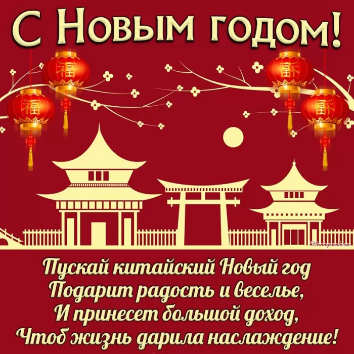 Картинки с Китайским Новым годом 2025. Красивые картинки Китайский Новый год Змеи