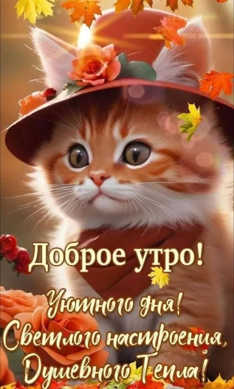 Красивые картинки с Добрым утром . Доброе утро - картинки красивые и прикольные