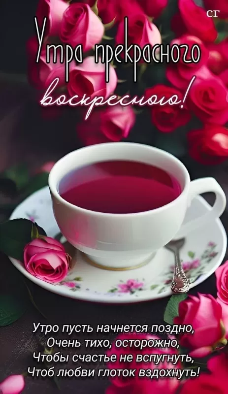 Картинки Доброе утро воскресенья. Красивые картинки Доброе утро воскресенье 