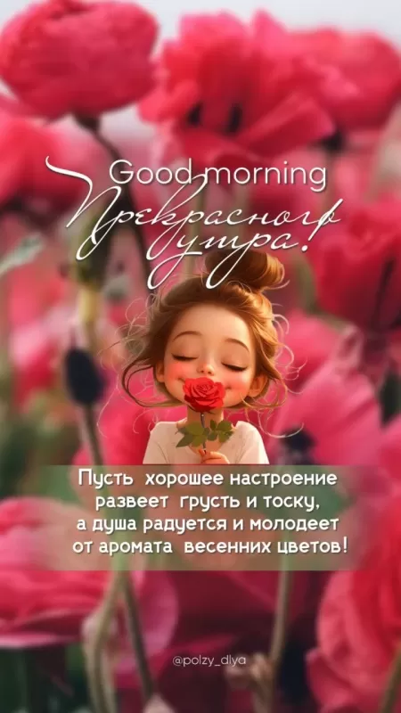 Красивые картинки с Добрым весенним утром. Красивые картинки с Добрым весенним утром 