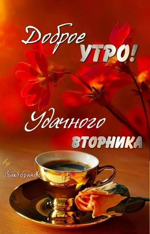 Картинки Доброе утро вторника. Красивые картинки Доброе утро вторника