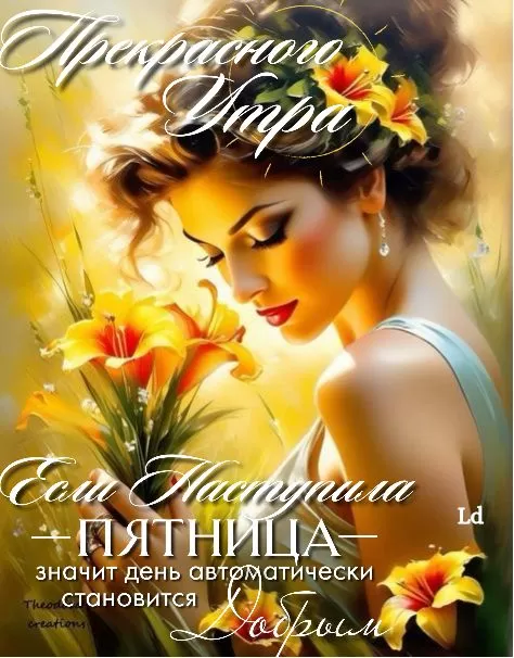 Картинки "Доброе утро пятницы" красивые и прикольные. Красивые картинки "Доброго утра пятницы" 