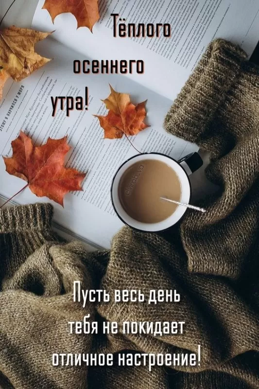 Картинки "Доброе утро сентября". Картинки с добрым утром сентября 