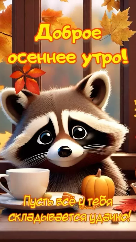 Картинки Доброе осеннее утро