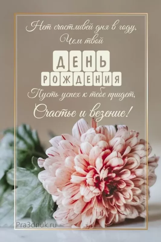 Красивые картинки с Днем рождения для женщины. Красивые картинки с Днем рождения женщины (с цветами)