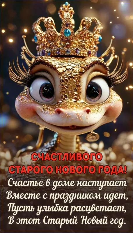 Картинки со Старым Новым годом. Красивые картинки со Старым Новым годом 2025