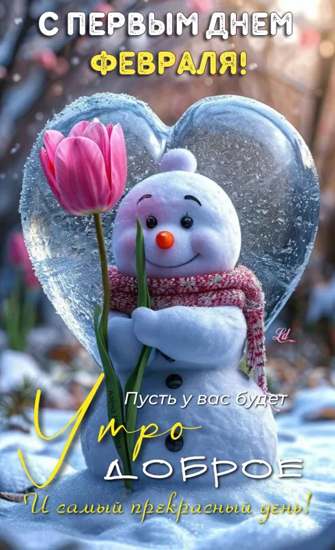Красивые картинки с 1 февраля. Красивые картинки с 1 февраля
