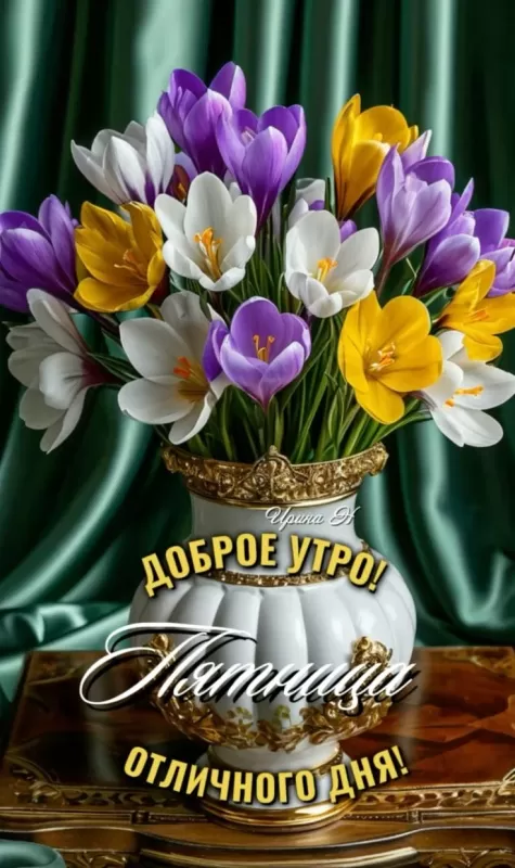Картинки "Доброе утро пятницы" красивые и прикольные. Красивые картинки "Доброго утра пятницы" 