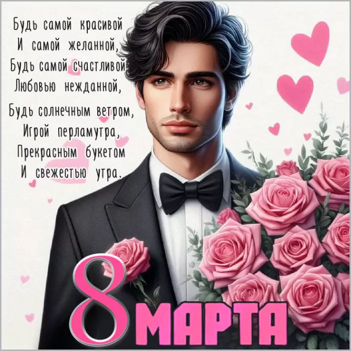 Красивые картинки с 8 Марта. Картинки "С 8 Марта" красивые и прикольные
