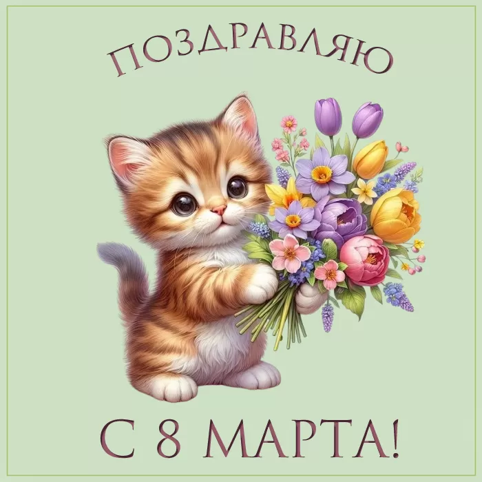 Красивые картинки с 8 Марта 2025. С 8 Марта - картинки с поздравлениями