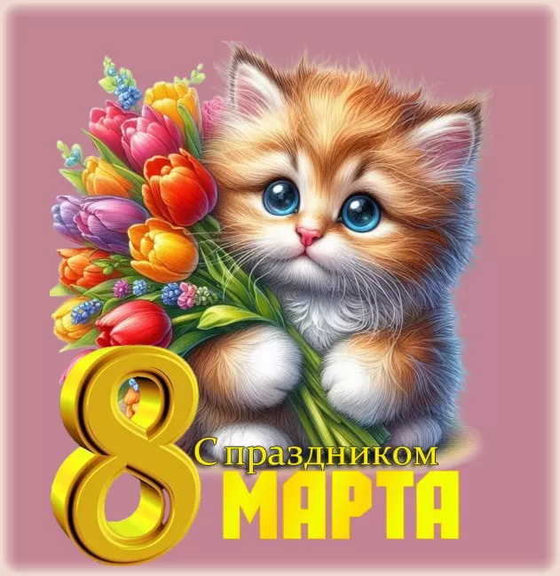 Красивые картинки с 8 Марта. Картинки с Днем 8 Марта