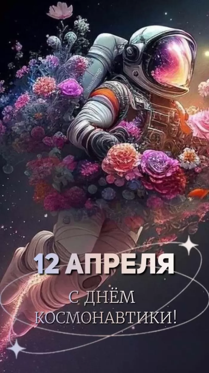Картинки с Днем космонавтики . Картинки и открытки с Днем космонавтики
