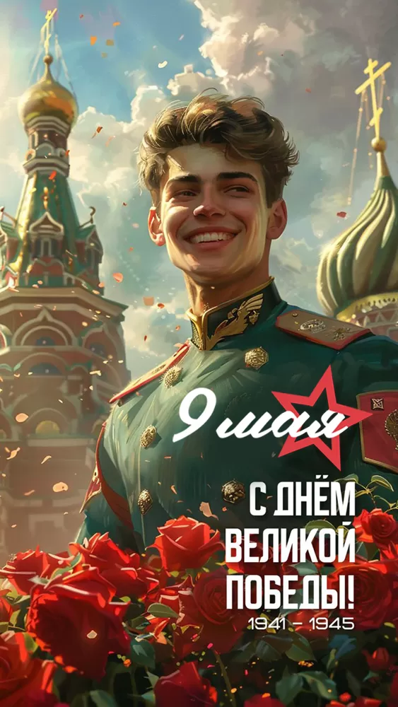 Открытки с Днем Победы. Открытки с Днем Победы 2025
