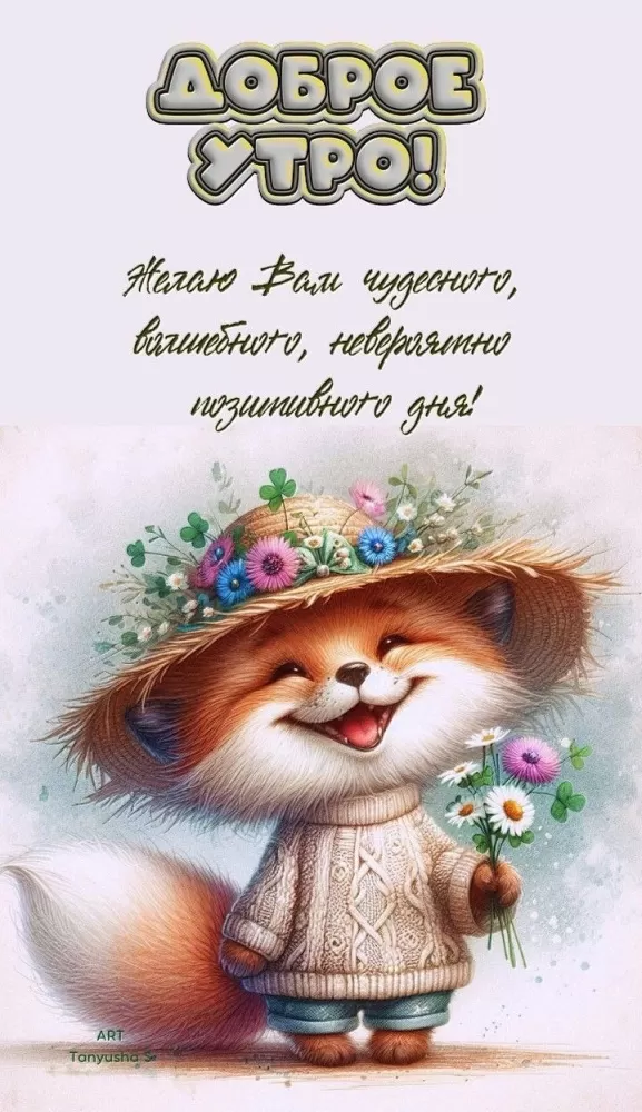Картинки Доброе летнее утро: прикольные и позитивные. Позитивные картинки Доброе летнее утро&nbsp;