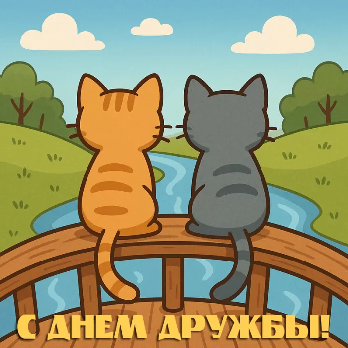 Открытки на Международный День дружбы. Красивые открытки с Межданародным Днем дружбы 2025