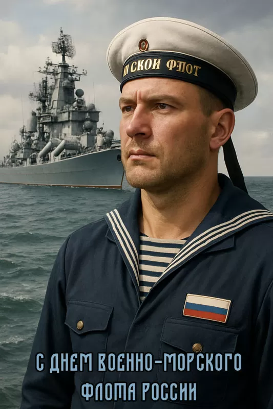 Картинки с Днем Военно-Морского Флота (60 открыток). Красивые открытки с Днем Военно-Морского Флота