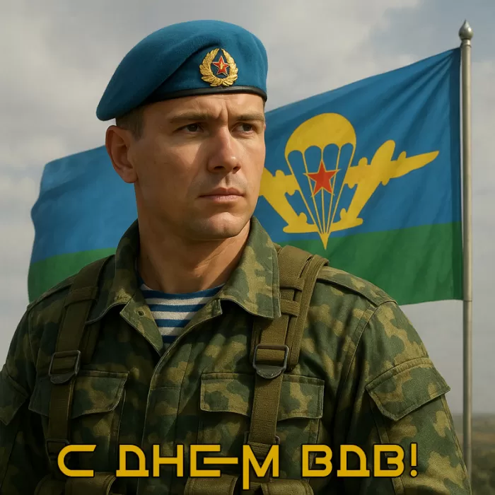 Открытки с Днем ВДВ (80 картинок)
