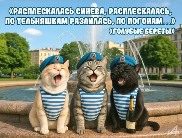 Открытки с Днем ВДВ (80 картинок). Прикольные открытки с Днем ВДВ