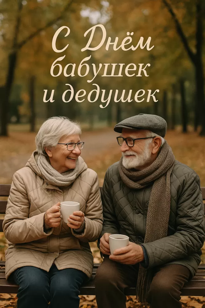 Открытки с Днем бабушек и дедушек. Открытки на День бабушек и дедушек красивые и новые