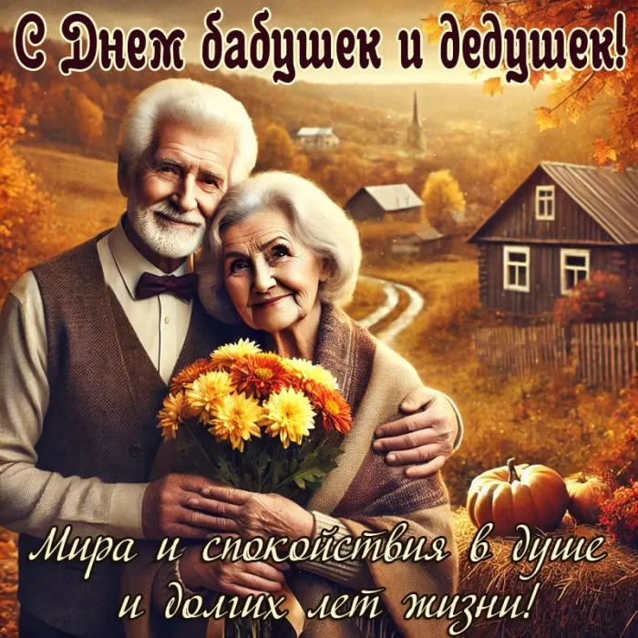 Открытки с Днем бабушек и дедушек. Популярные открытки с Днем бабушек и дедушек