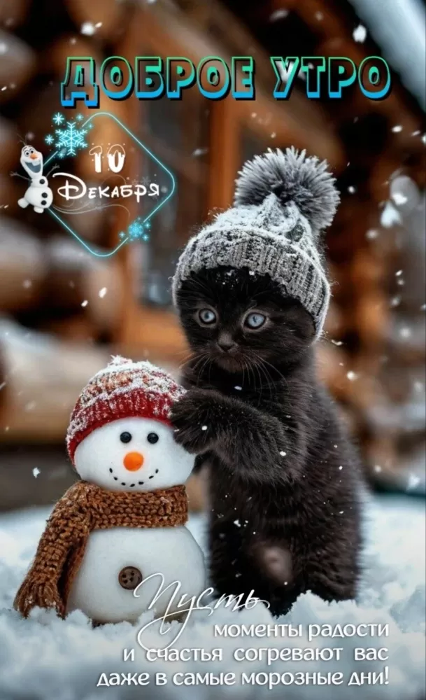 Зимние картинки Доброе утро (50 открыток). Доброе утро - открытки зимние, позитивные