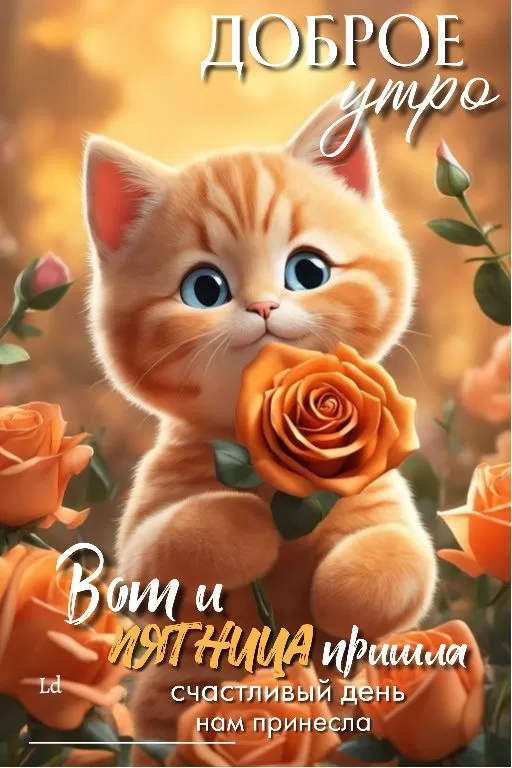 Картинки с Пятницей красивые и прикольные. Картинки Доброе утро пятницы